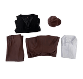 Edogawa Ranpo Cosplay Costume - Bungo Stray Dogs Anime Outfit - Coscosmos